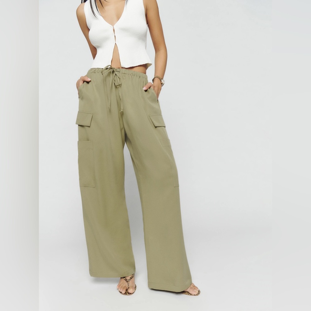 Reformation Ethan Twill Pants